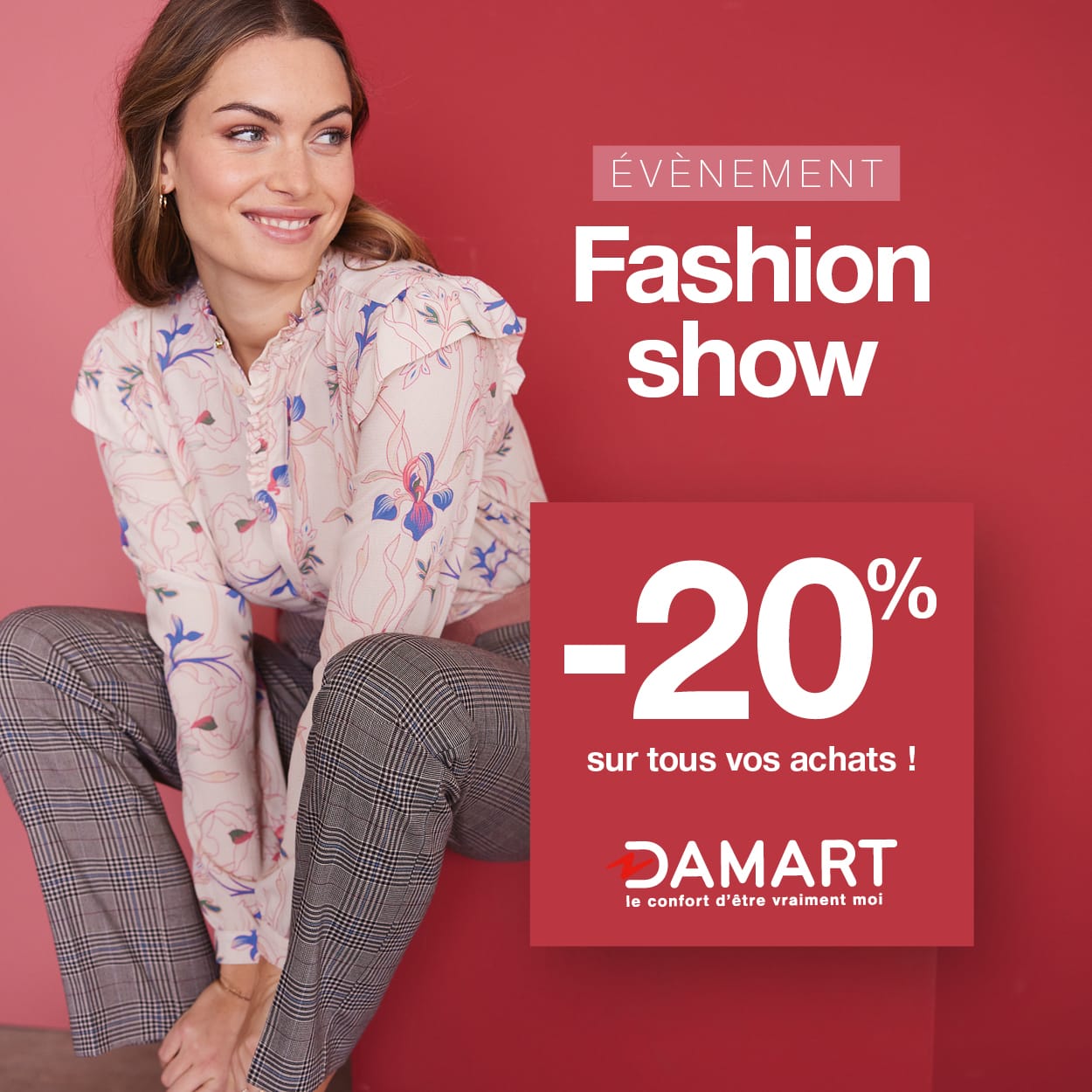 Fashion show Damart - Anspach